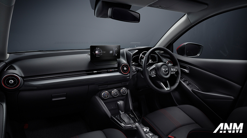 Berita, Mazda2-2023-Interior: Mazda2 & CX-3 Pakai Layar Infotainment Baru yang Lebih Besar, Tapi…