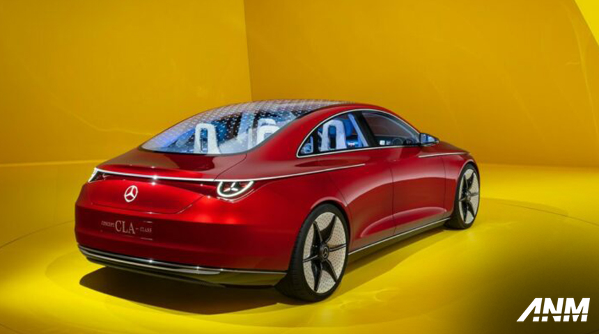 Berita, cla-concept: Mercedes Benz Perkenalkan CLA Concept, Penerus dari CLA Saat Ini?