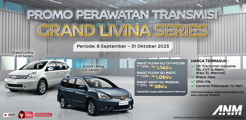 Berita, promo-servis-nissan: Nissan Berikan Beragam Promo Untuk Perawatan Grand Livina