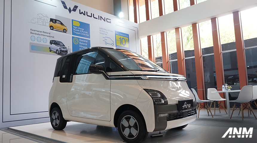 Berita, wuling-iems-1: Dukung Pengembangan EV di Indonesia, Wuling Air EV Berpartisipasi di IEMS 2023