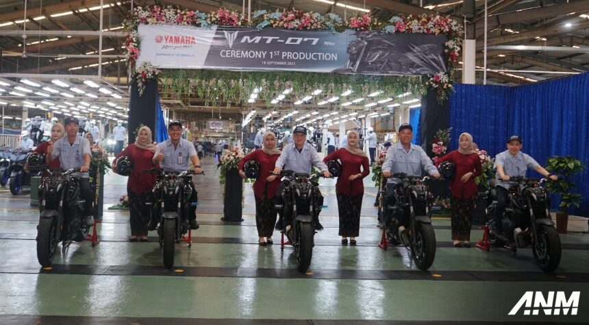 Yamaha MT-07 Resmi Diproduksi Di Indonesia, Unjuk Kualitas Produksi Skala Global Yamaha MT-07 Resmi Diproduksi Di Indonesia, Unjuk Kualitas Produksi Skala Global