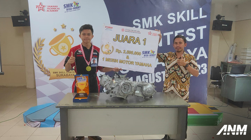 Berita, yamaha-stsj-contest-2: Buktikan Kehandalan Mekanik, Yamaha STSJ Gelar SMK Skill Contest