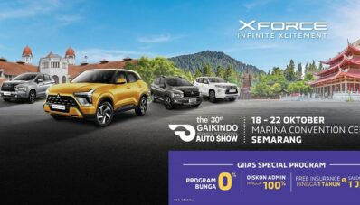GIIAS Semarang 2023 : Mitsubishi Perkenalkan Compact SUV Terbarunya, XForce GIIAS Semarang 2023 : Mitsubishi Perkenalkan Compact SUV Terbarunya, XForce