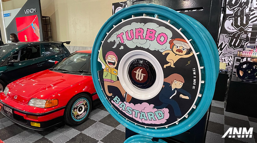 Aftermarket, Turbo Bastard Mindblowon Velg: Velg Edisi Spesial Turbo Bastard Wheel x Mindblowon Hadir di IMX 2023