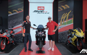 PT Piaggio Indonesia Perkenalkan Aprilia SR-GT Replica, Terinspirasi dari Mesin Balap RS-GP