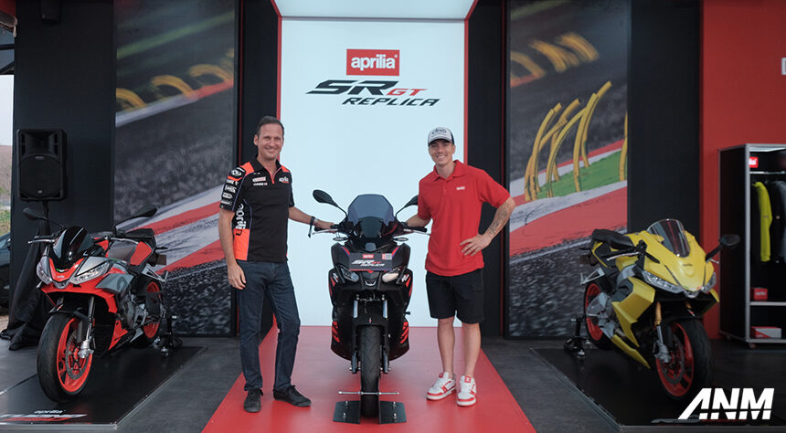 PT Piaggio Indonesia Perkenalkan Aprilia SR-GT Replica, Terinspirasi dari Mesin Balap RS-GP PT Piaggio Indonesia Perkenalkan Aprilia SR-GT Replica, Terinspirasi dari Mesin Balap RS-GP