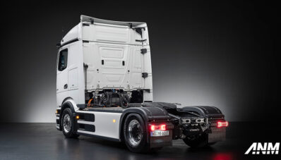 Mercedes Benz Luncurkan eActros 600, Versi Listrik dari Actros