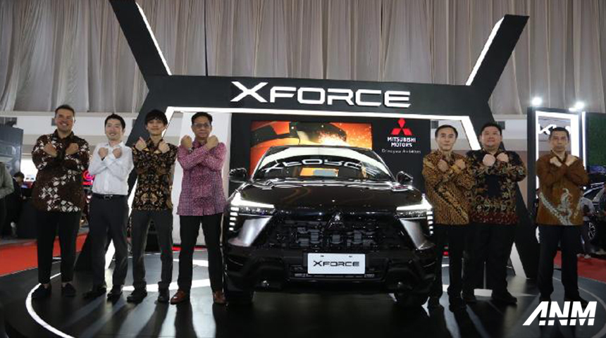 Berita, mitsu-giias-semarang-1: GIIAS Semarang 2023 : Mitsubishi Perkenalkan Compact SUV Terbarunya, XForce