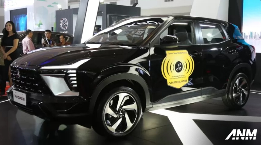 Berita, mitsu-giias-semarang: GIIAS Semarang 2023 : Mitsubishi Perkenalkan Compact SUV Terbarunya, XForce