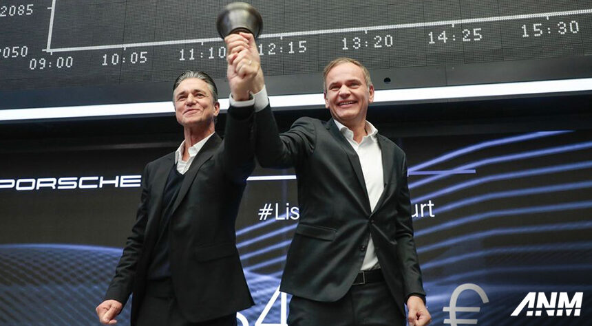 Porsche Sukses Besar Atas IPO di Tahun Pertamanya Porsche Sukses Besar Atas IPO di Tahun Pertamanya