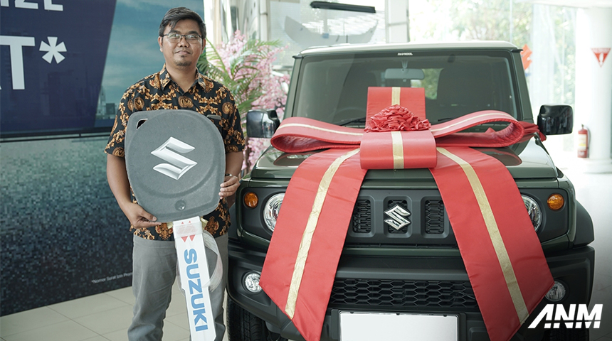 Berita, undian-suzuki: Ini Dia Pemenang Suzuki Jimny di Program Triple Surprise GIIAS 2023!