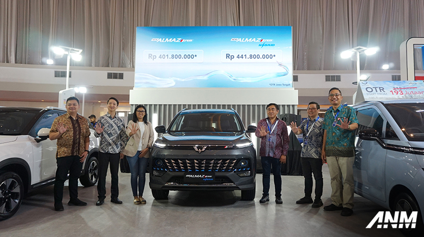 Berita, wuling-giias-semarang-2: GIIAS Semarang 2023 : Wuling Luncurkan Almaz RS Facelift dan Tawarkan Banyak Promo Menarik