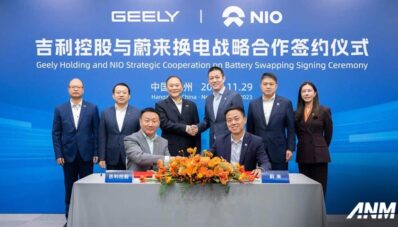 Geely Gandeng NIO Untuk Urusan Battery Swap BEV! Geely Gandeng NIO Untuk Urusan Battery Swap BEV!