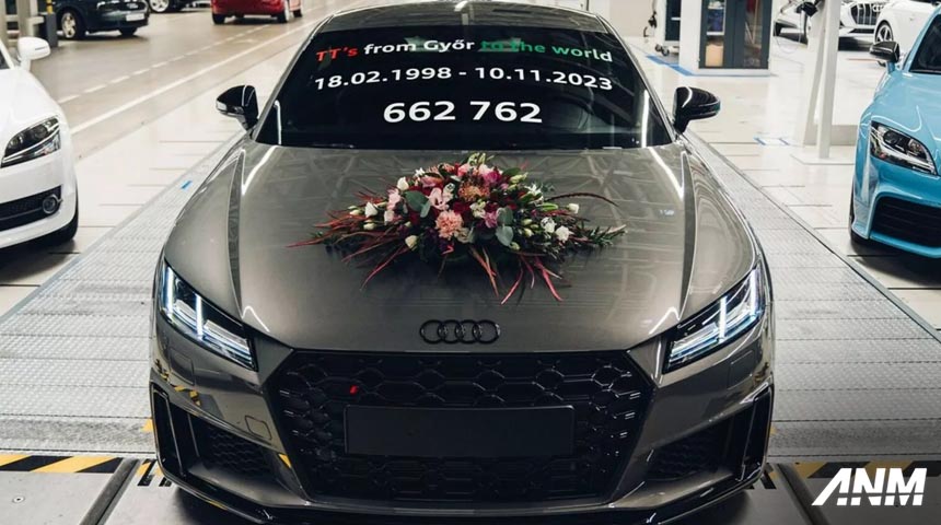 Audi, Good Bye Audi TT: Good Bye Audi TT : Terjual 662 Ribu Unit Selama 25 Tahun