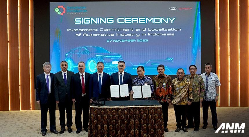 Chery Resmikan Tambahan Investasi di Indonesia, Produksi BEV Dimulai!
