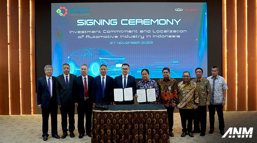 Berita, LOI Chery Indonesia 2023: Chery Resmikan Tambahan Investasi di Indonesia, Produksi BEV Dimulai!