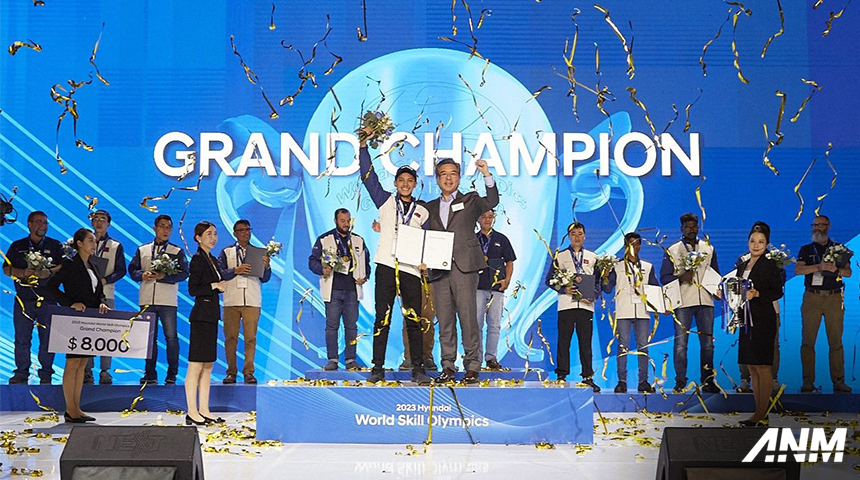 Berita, arista-winner: Mekanik Arista Group Berhasil Raih Grand Champion Hyundai World Skill Olympics 2023!