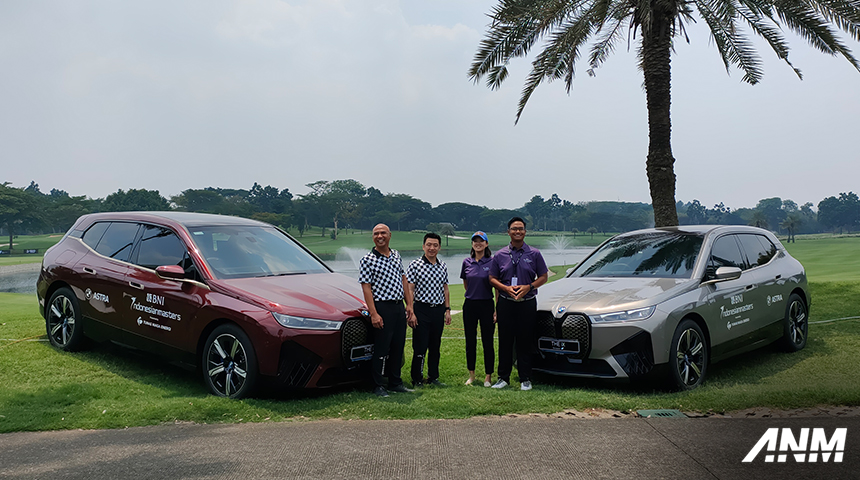 Berita, bmw-official-car-golf-1: BMW Astra Kerahkan 15 Unit iX untuk Official Car Turnamen Golf BNI Indonesian Masters