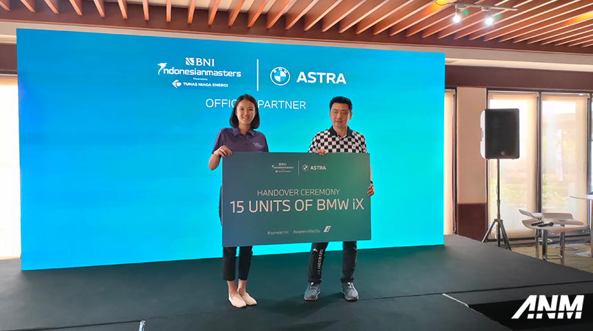 Berita, bmw-official-car-golf: BMW Astra Kerahkan 15 Unit iX untuk Official Car Turnamen Golf BNI Indonesian Masters