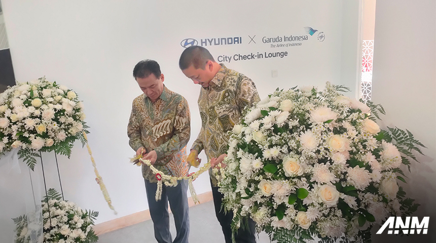 Berita, hyundai-garuda-3: Hyundai Berkolaborasi dengan Garuda Indonesia Hadirkan City Check-in Lounge Ekslusif
