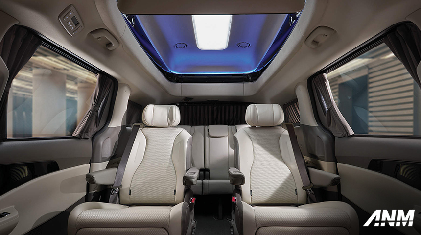 Berita, kia-carnival-interior-1: Inilah Detail dari Kia Grand Carnival Facelift, Versi Hybrid Pakai Mesin 1.600 cc!