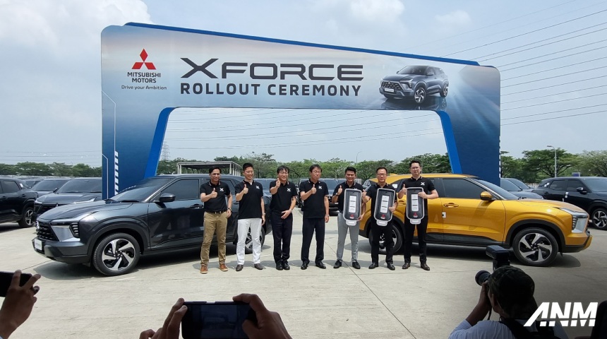 Berita, mitsubishi-xforce-rollout-ceremony-2023-thumbnail: Akhirnya, Mitsubishi Xforce Siap Dikirimkan Ke Konsumen Indonesia!