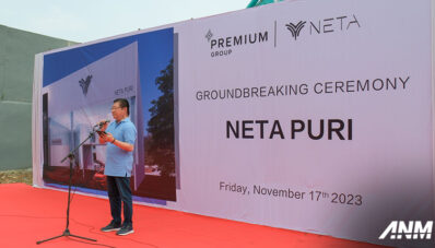 Neta Lalukan Groundbreaking Dealer Baru di Puri, Jakarta Barat