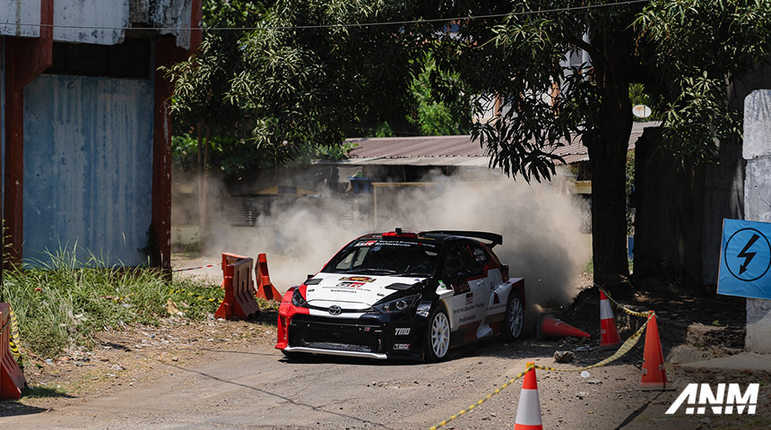 Berita, tgri-rally-s6-2: Toyota Gazoo Racing Indonesia Berhasill Raih Gelar Juara Nasional Group M (AWD) di Kejurnas Sprint Rally 2023