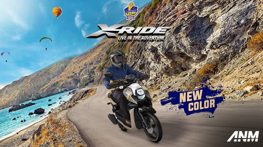 Berita, yamaha-xride: Yamaha X-Ride Kini Tersedia Warna Baru Coklat Pasir!