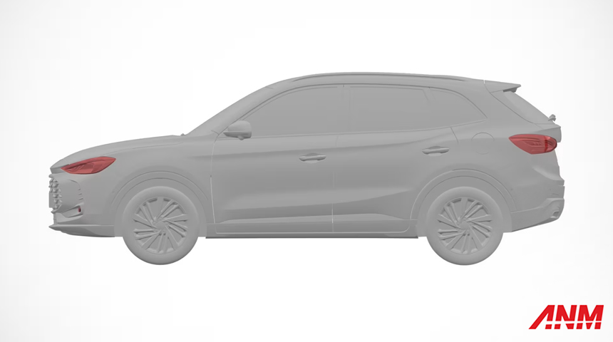 Berita, Desain New MG ZS 2024: MG Daftarkan Paten Compact SUV di Inggris, Next Gen ZS?