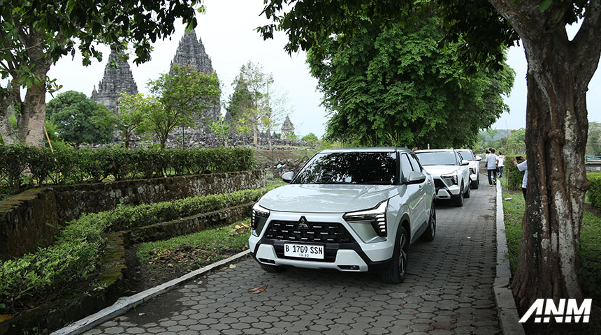 Berita, Mitsubishi Xforce Candi Prambanan: Test Drive Mitsubishi XForce : Rasa Nyetirnya Nggak Terduga!