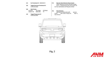 Vinfast Daftarkan Paten VF 3 EV di DJKI Kemenkumham!