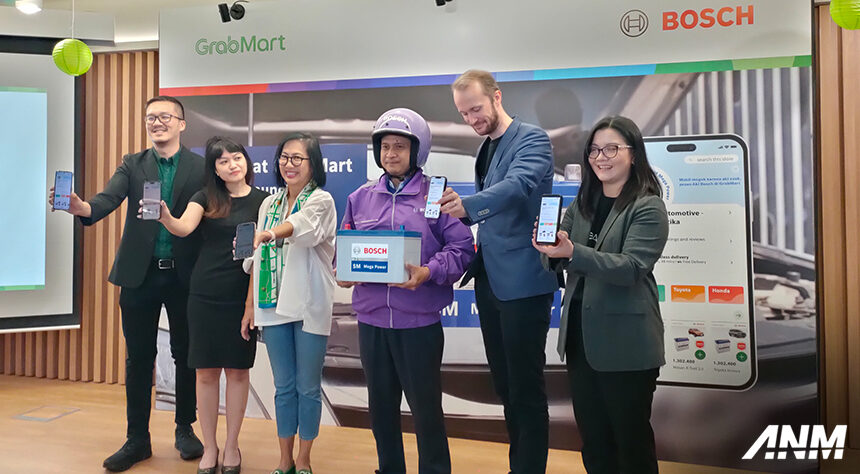 Bosch Bekerja Sama dengan Grab Hadirkan Layanan Aki Delivery Bosch Bekerja Sama dengan Grab Hadirkan Layanan Aki Delivery