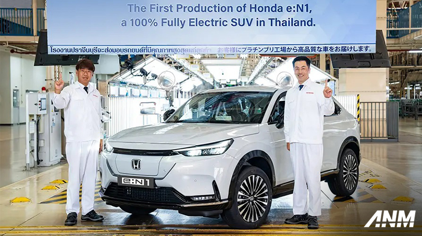 Berita, honda-en1: Honda Thailand Mulai Produksi e:N1! Indonesia Kebagian?