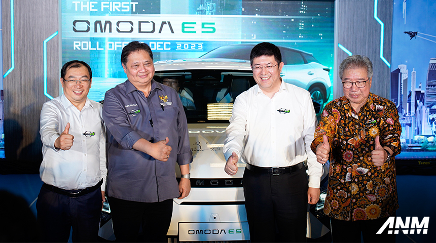 Berita, omoda-e5: Chery Resmi Rakit Lokal Omoda E5, Versi Listrik dari Omoda 5!