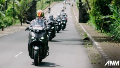 Cara Komunitas Sambut Yamaha XMax Tech Max Di Bali Lewat Touring Puluhan Bikers Cara Komunitas Sambut Yamaha XMax Tech Max Di Bali Lewat Touring Puluhan Bikers