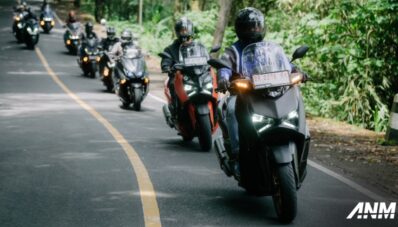 Cara Komunitas Sambut Yamaha XMax Tech Max Di Bali Lewat Touring Puluhan Bikers Cara Komunitas Sambut Yamaha XMax Tech Max Di Bali Lewat Touring Puluhan Bikers