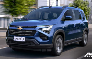Chevrolet Tampilkan Teaser Spin Facelift di Brazil! Jadi Makin Crossover Chevrolet Tampilkan Teaser Spin Facelift di Brazil! Jadi Makin Crossover