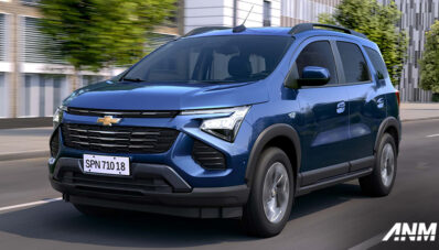 Chevrolet Tampilkan Teaser Spin Facelift di Brazil! Jadi Makin Crossover Chevrolet Tampilkan Teaser Spin Facelift di Brazil! Jadi Makin Crossover