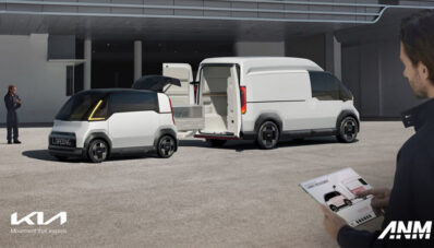 Kia Perkenalkan PV Electric Van Concept, Bisa Gonta-ganti Bentuk!
