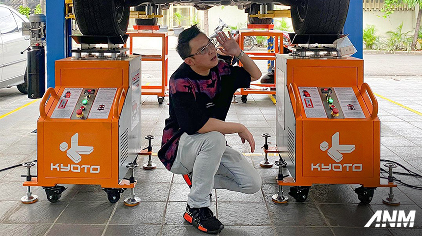 Aftermarket, kyoto-2: Kyoto Shaking Machine, Inovasi Baru Dalam Pengecekan Kaki-Kaki Mobil