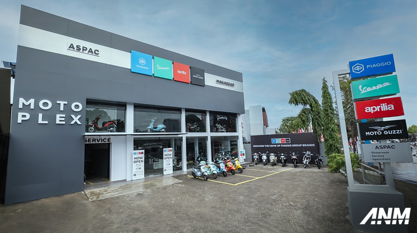 Berita, piaggio-makassar: PT Piaggio Indonesia Buka Dealer Motoplex 4 Brands Pertama di Pulau Sulawesi!