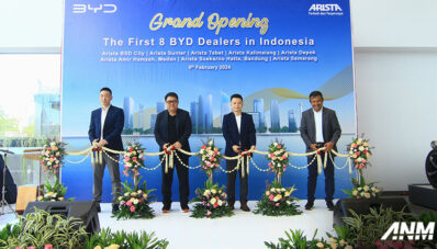 Arista Group Resmikan 8 Diler Perdana BYD di Indonesia!