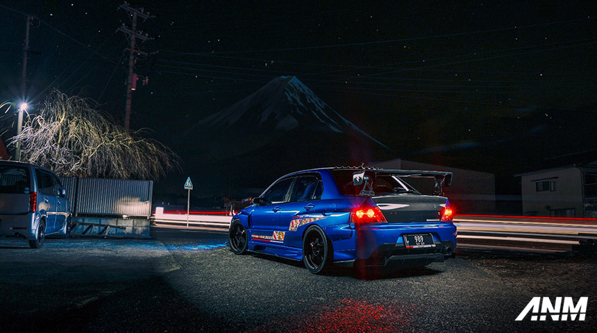 Aftermarket, NMAA Saber Mitsubishi EVO 9 Jepang: Saber Industries & NMAA Boyong Evo IX Garapan Indonesia ke Jepang!