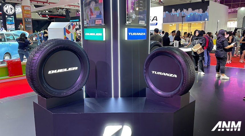 Aftermarket, bridgestone-iims-3: IIMS 2024 : Bridgestone Kembali Jadi Official Tire Partner, Hadirkan AI Generative Art dari Ban Mobil