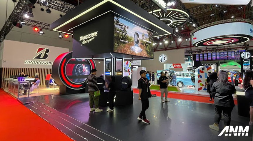 Aftermarket, bridgestone-iims-4: IIMS 2024 : Bridgestone Kembali Jadi Official Tire Partner, Hadirkan AI Generative Art dari Ban Mobil