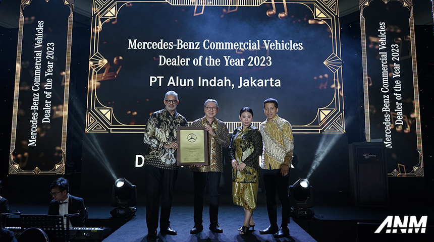 Berita, dcvi-award: PT Alun Indah Berhasil Jadi Mercedes-Benz Commercial Vehicles Dealer of the Year 2023!