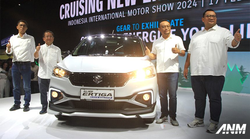 Berita, ertiga-cruise-1: IIMS 2024 : Suzuki Perkenalkan Ertiga Hybrid Cruise, Makin Irit dan Elegan?