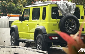 Spy Shot Suzuki Jimny 5 Door Tercyduk! Bakal Launching di IIMS 2024?