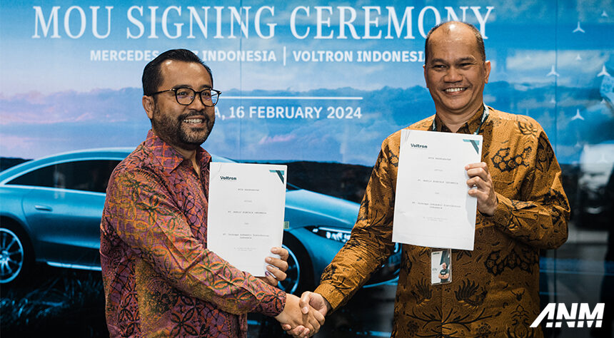 Mercedes Benz Bekerja Sama dengan Voltron Bangun Jaringan SPKLU Mercedes Benz Bekerja Sama dengan Voltron Bangun Jaringan SPKLU